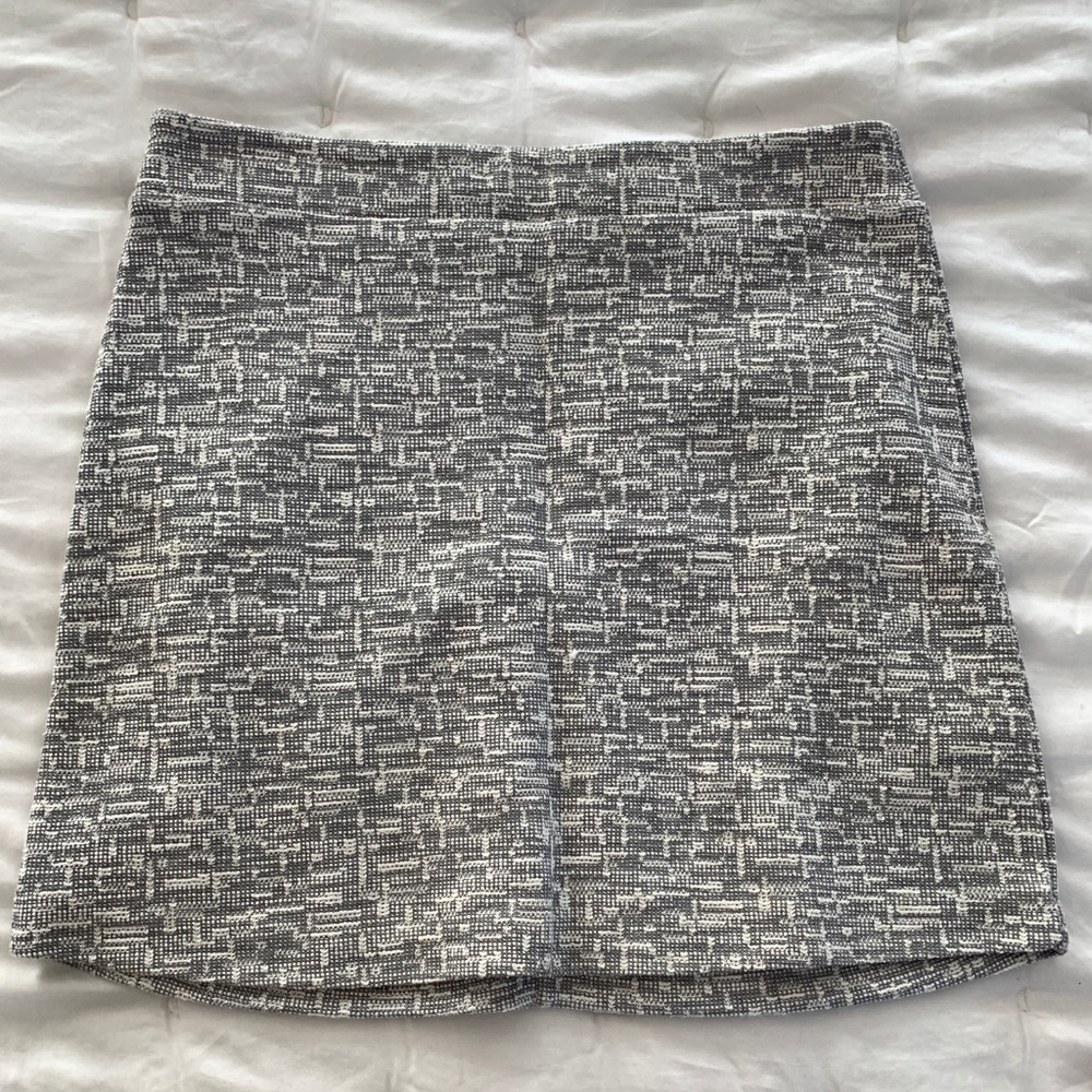 Topshop Mini Skirt - Gray